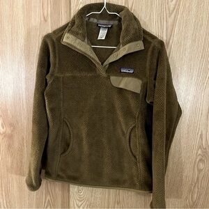 Patagonia Brown Re-Tool Fleece Pullover Jacket